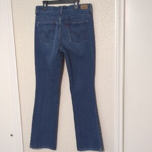Levi's 515 Blue Boot Cut Jeans
